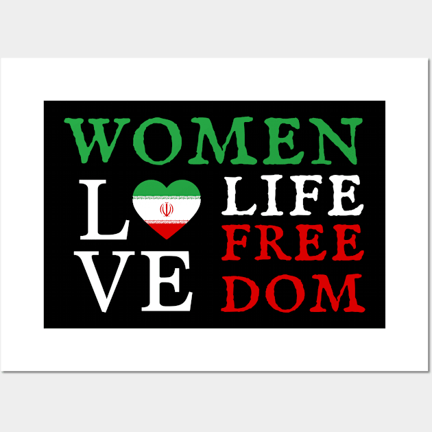 Women Life Freedom Wall Art by LylaLace Studio